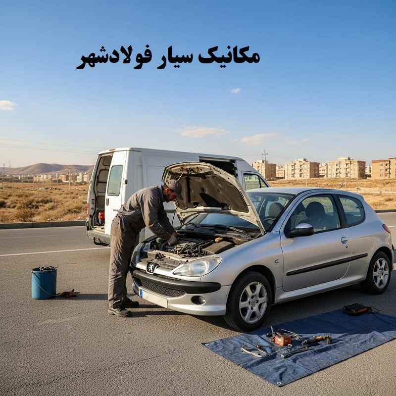 شماره مکانیک سیار فولادشهر